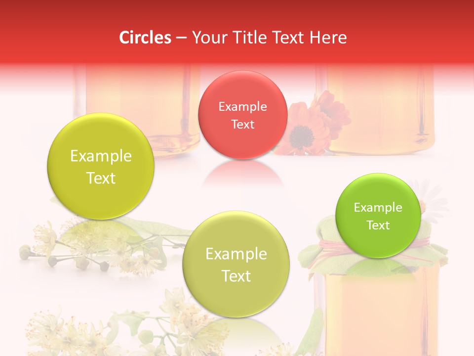 Curative Food Golden PowerPoint Template