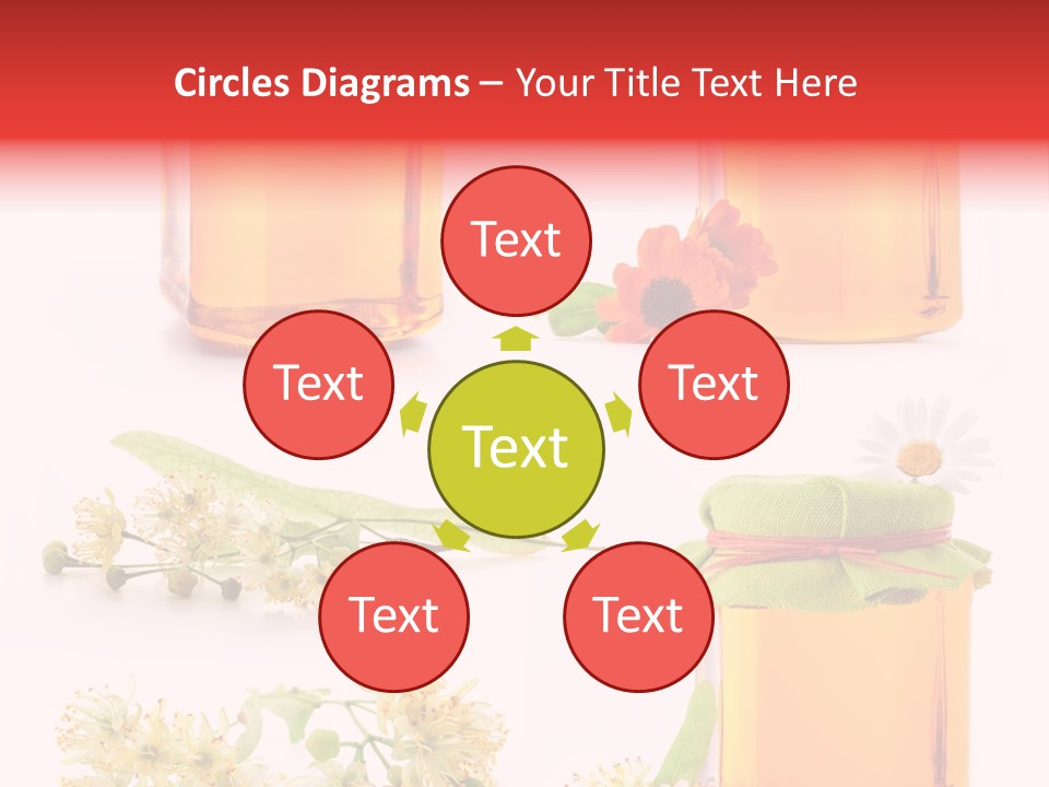 Curative Food Golden PowerPoint Template