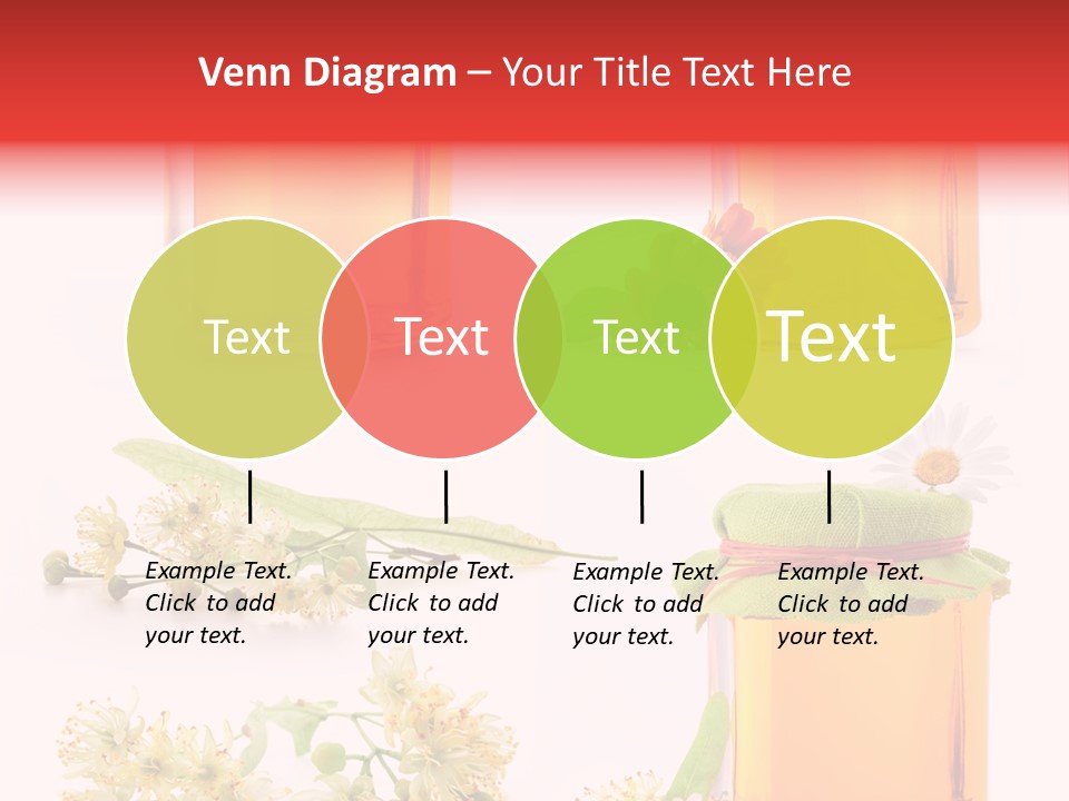 Curative Food Golden PowerPoint Template