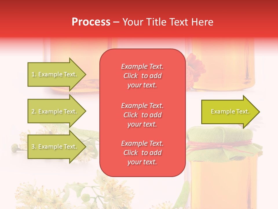 Curative Food Golden PowerPoint Template