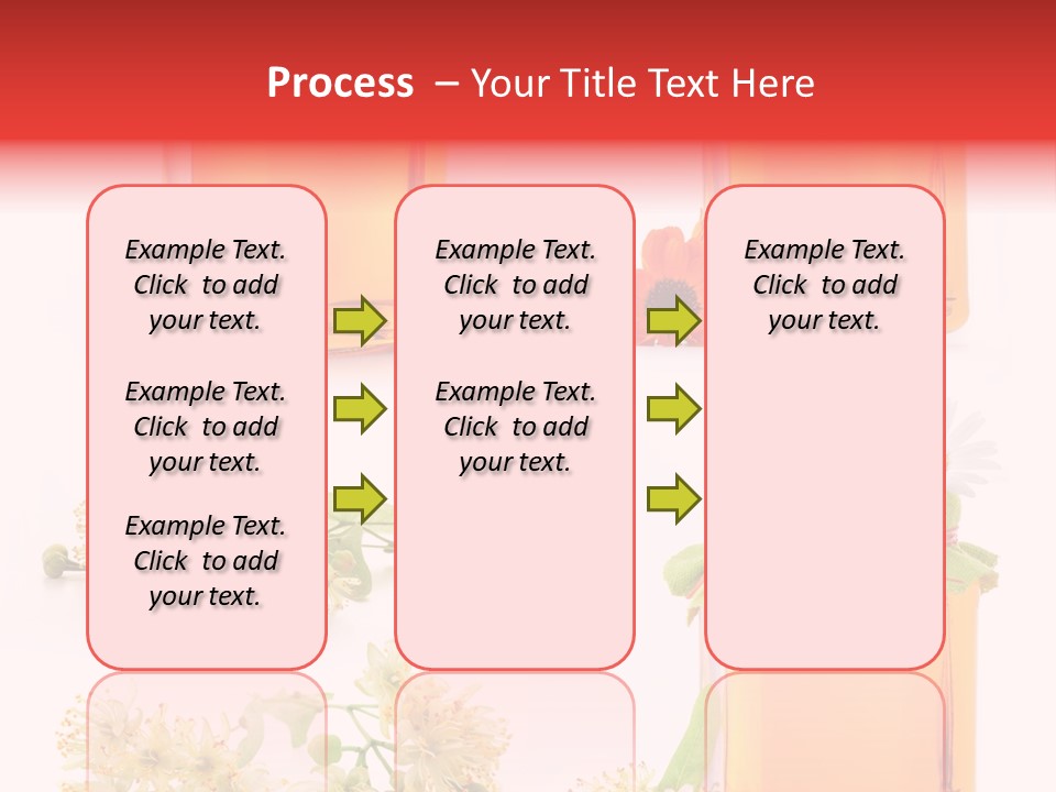 Curative Food Golden PowerPoint Template