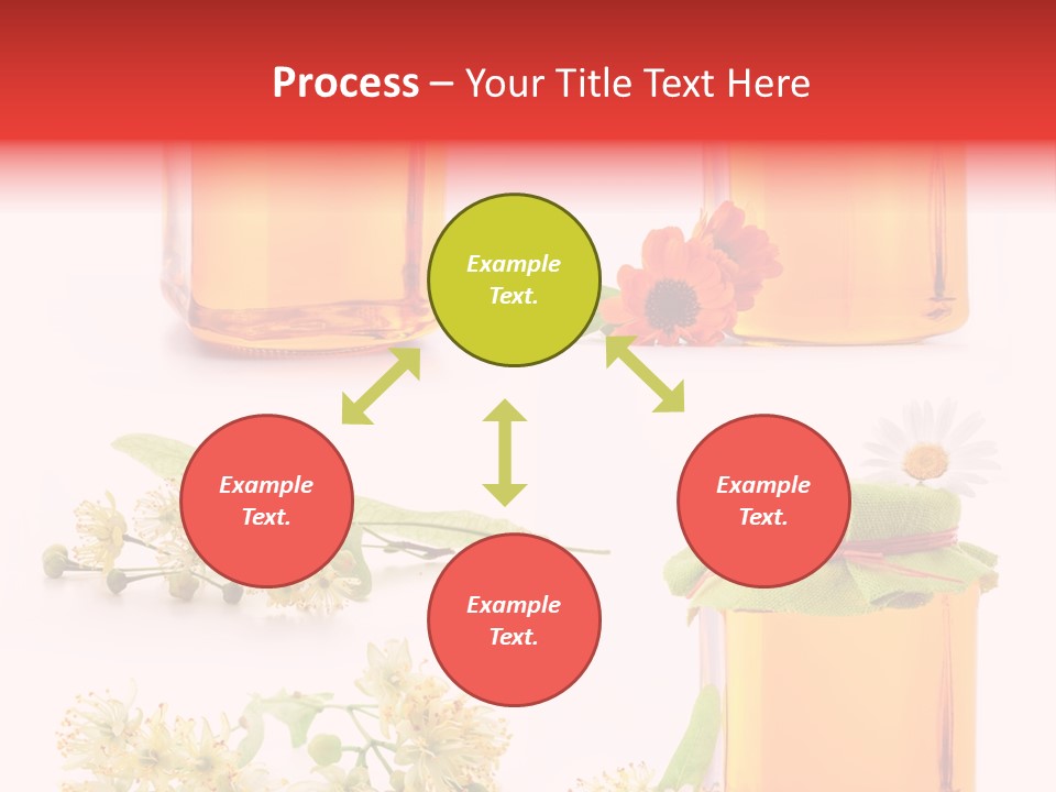Curative Food Golden PowerPoint Template