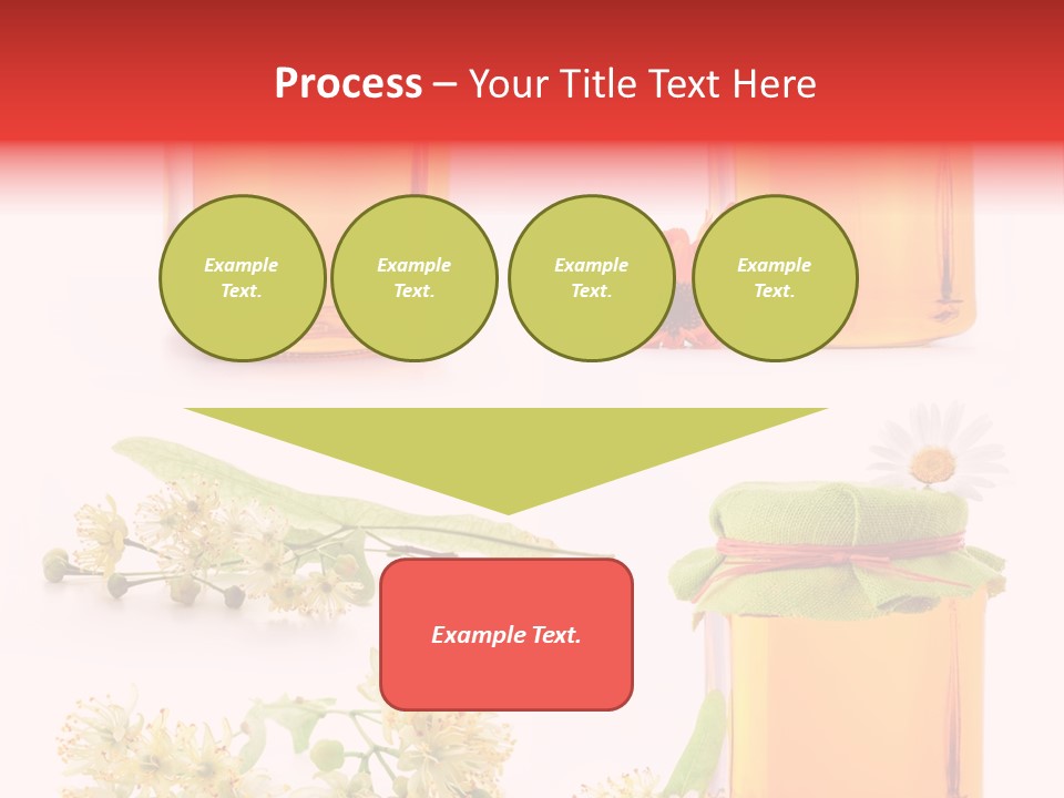 Curative Food Golden PowerPoint Template