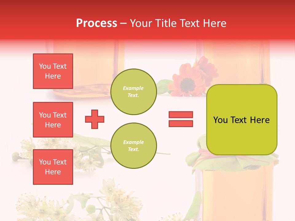 Curative Food Golden PowerPoint Template