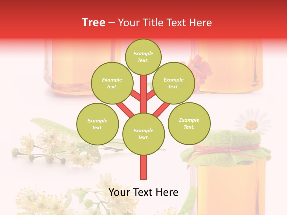 Curative Food Golden PowerPoint Template