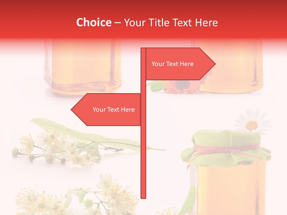 Curative Food Golden PowerPoint Template