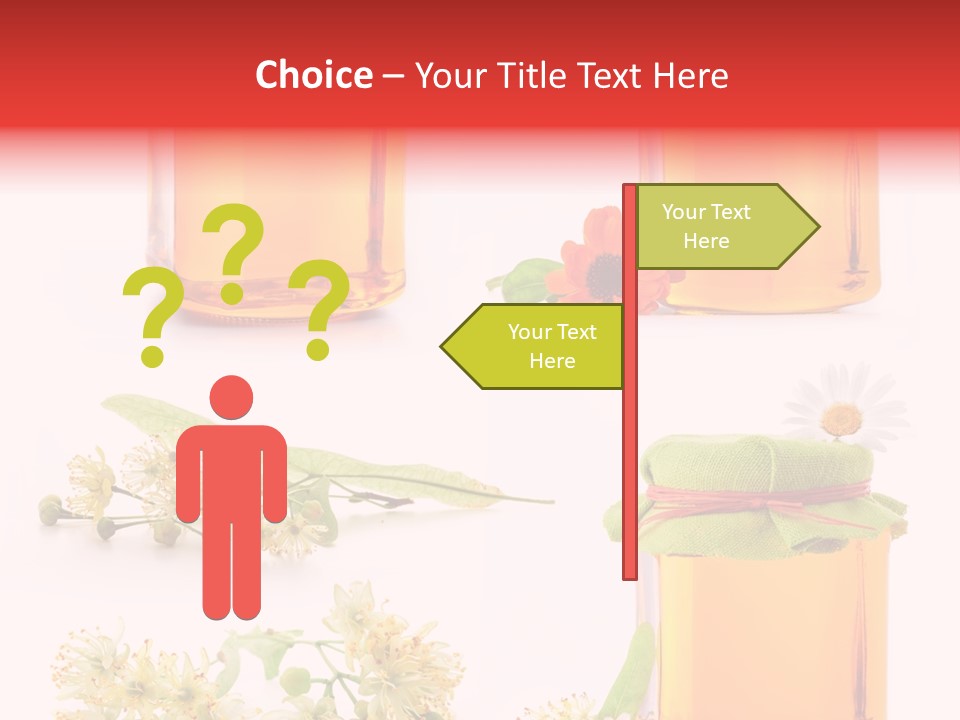 Curative Food Golden PowerPoint Template