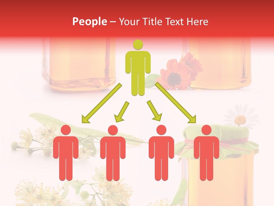 Curative Food Golden PowerPoint Template