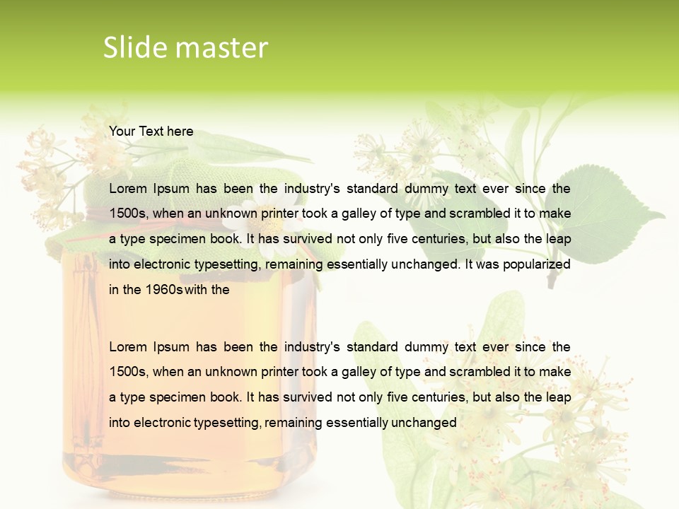Delicious Linen Sugar PowerPoint Template
