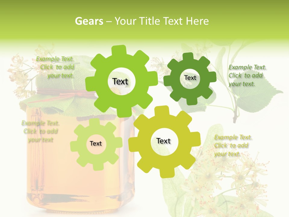 Delicious Linen Sugar PowerPoint Template