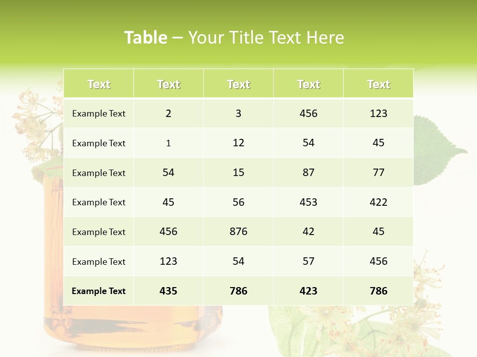 Delicious Linen Sugar PowerPoint Template