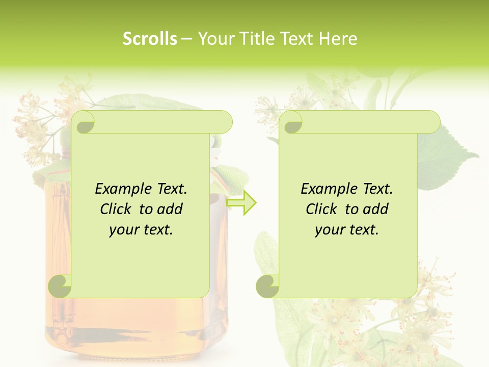 Delicious Linen Sugar PowerPoint Template