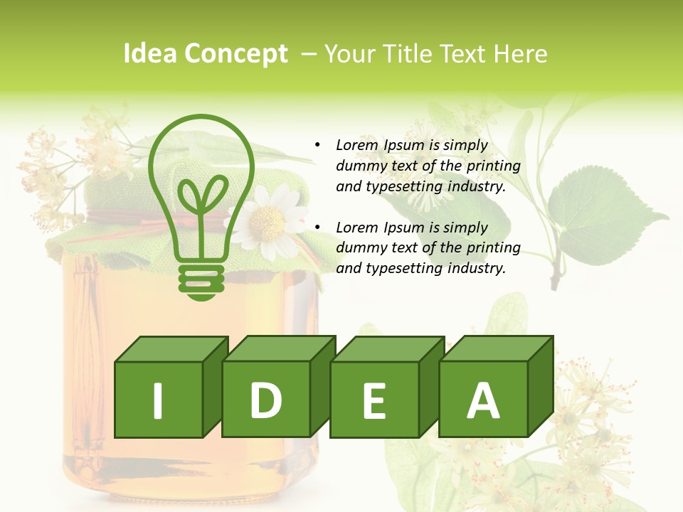 Delicious Linen Sugar PowerPoint Template