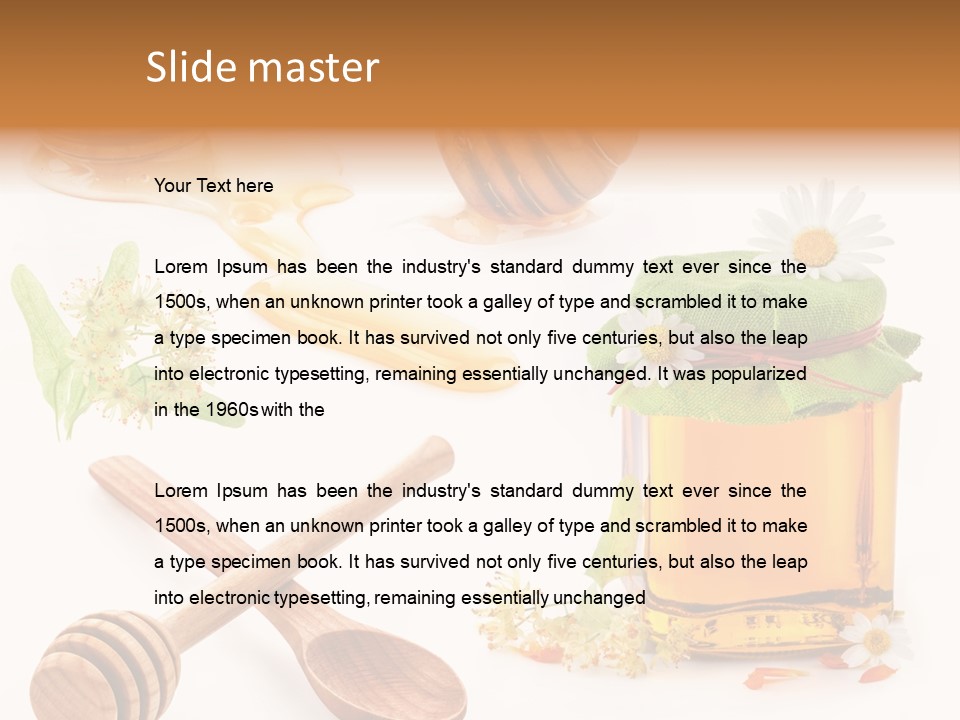 Dulcet Bloom Yellow PowerPoint Template