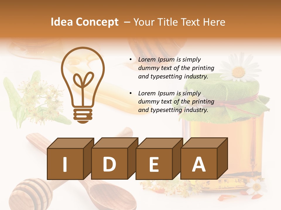 Dulcet Bloom Yellow PowerPoint Template