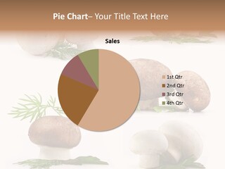 Fresh Ripe Vegetarian PowerPoint Template