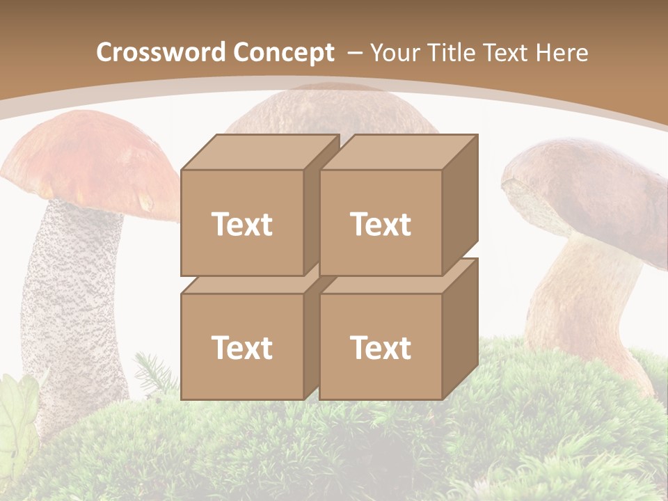 Ripe Chestnut Food PowerPoint Template