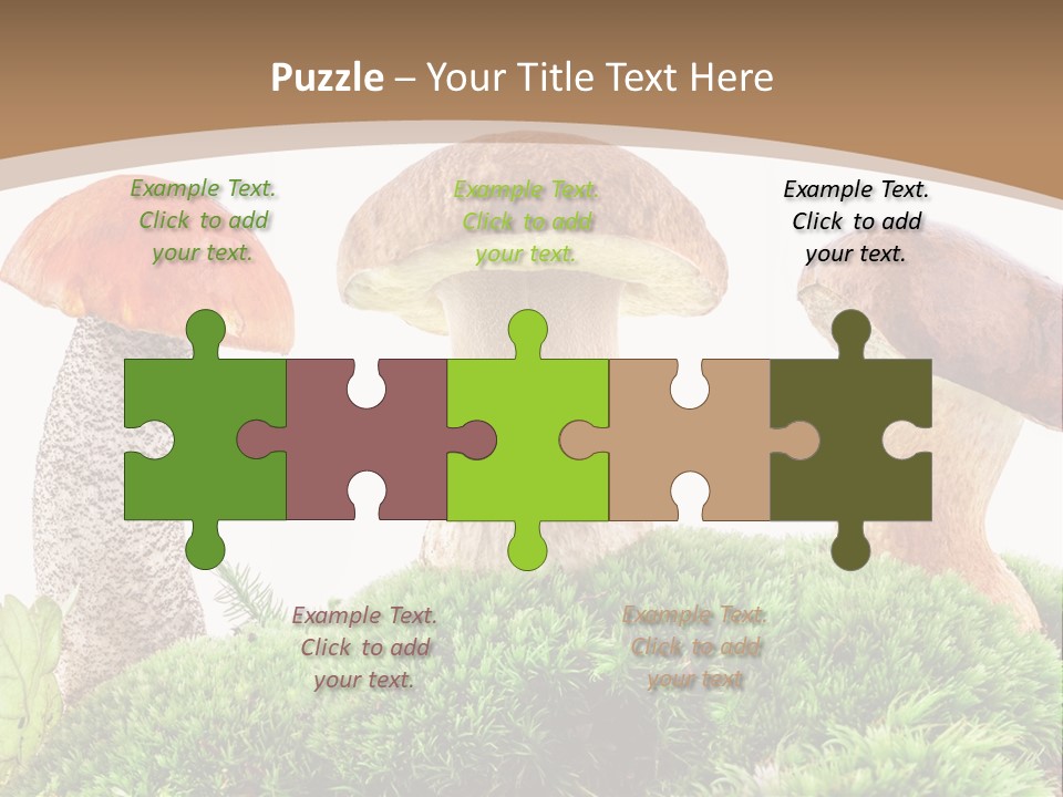 Ripe Chestnut Food PowerPoint Template