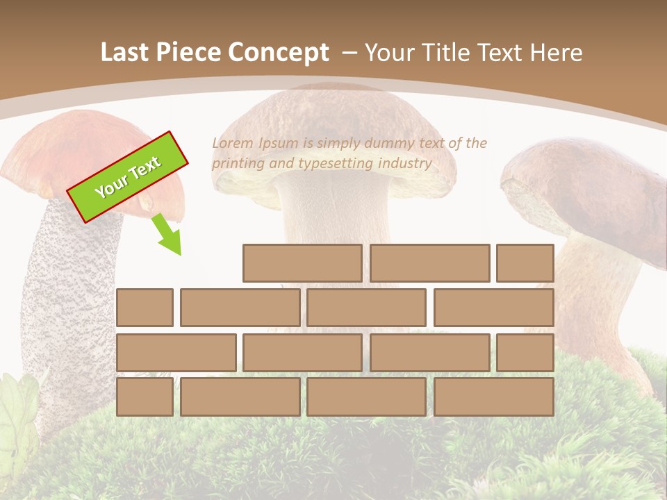 Ripe Chestnut Food PowerPoint Template