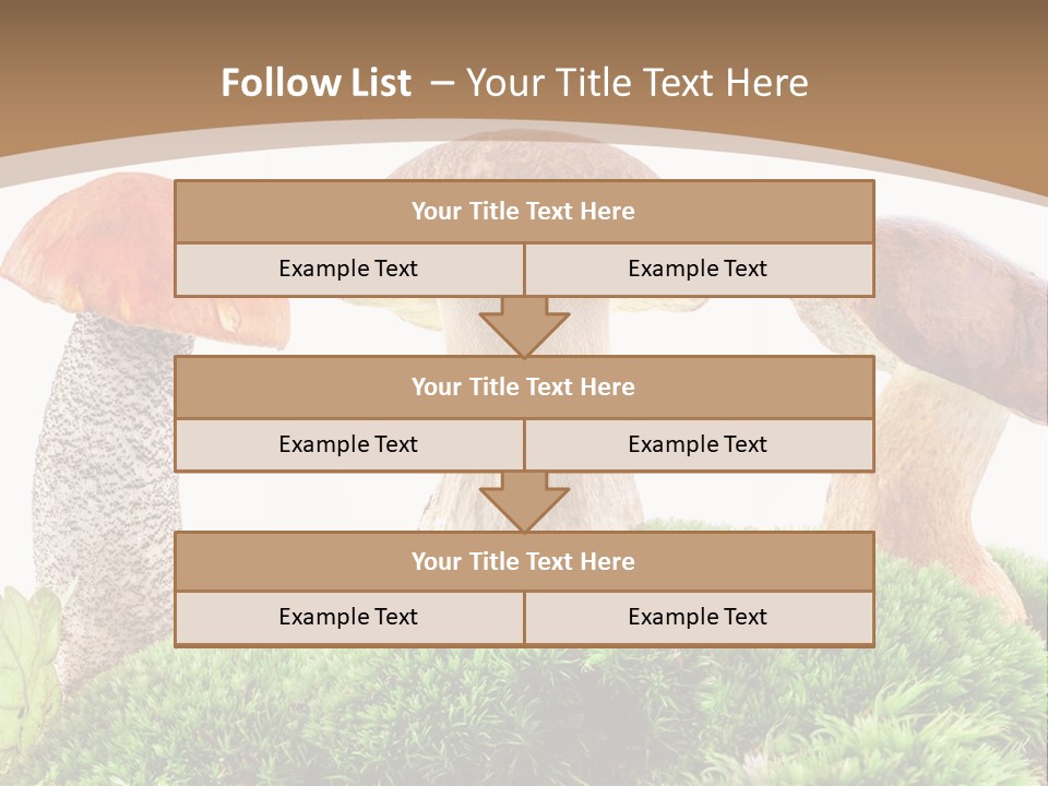 Ripe Chestnut Food PowerPoint Template