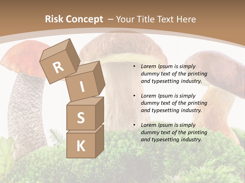 Ripe Chestnut Food PowerPoint Template