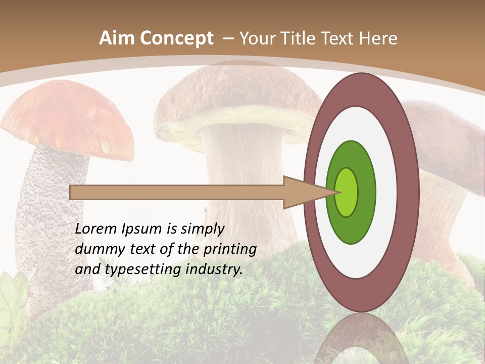 Ripe Chestnut Food PowerPoint Template