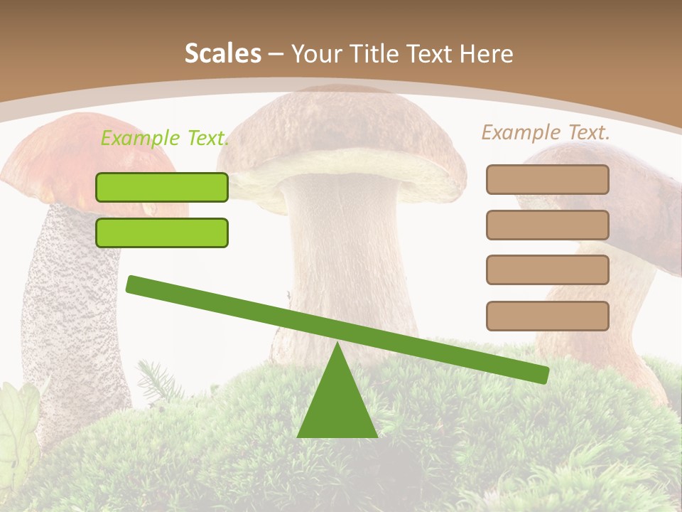 Ripe Chestnut Food PowerPoint Template