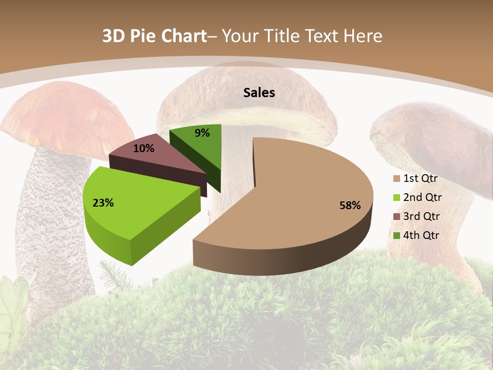 Ripe Chestnut Food PowerPoint Template