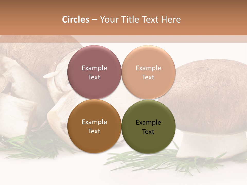 Parsley Meal Composition PowerPoint Template