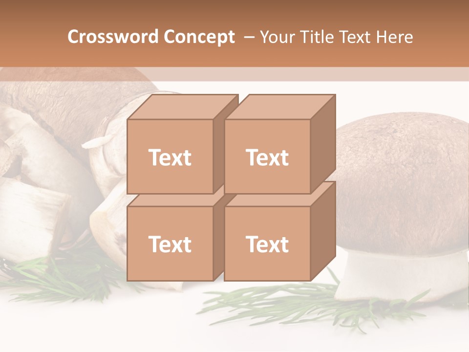 Parsley Meal Composition PowerPoint Template