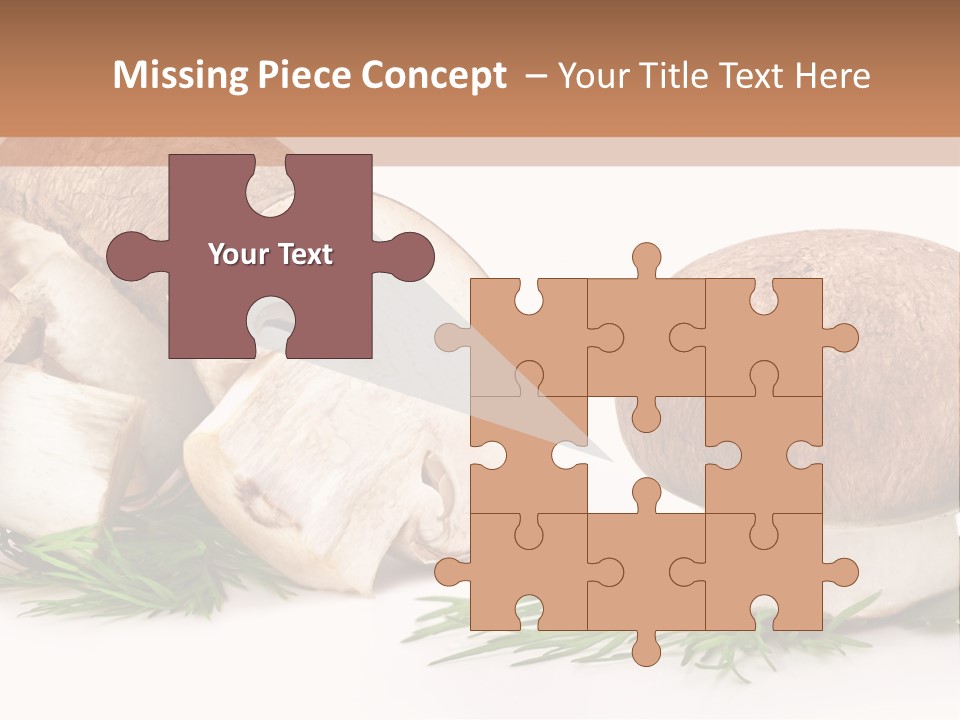 Parsley Meal Composition PowerPoint Template