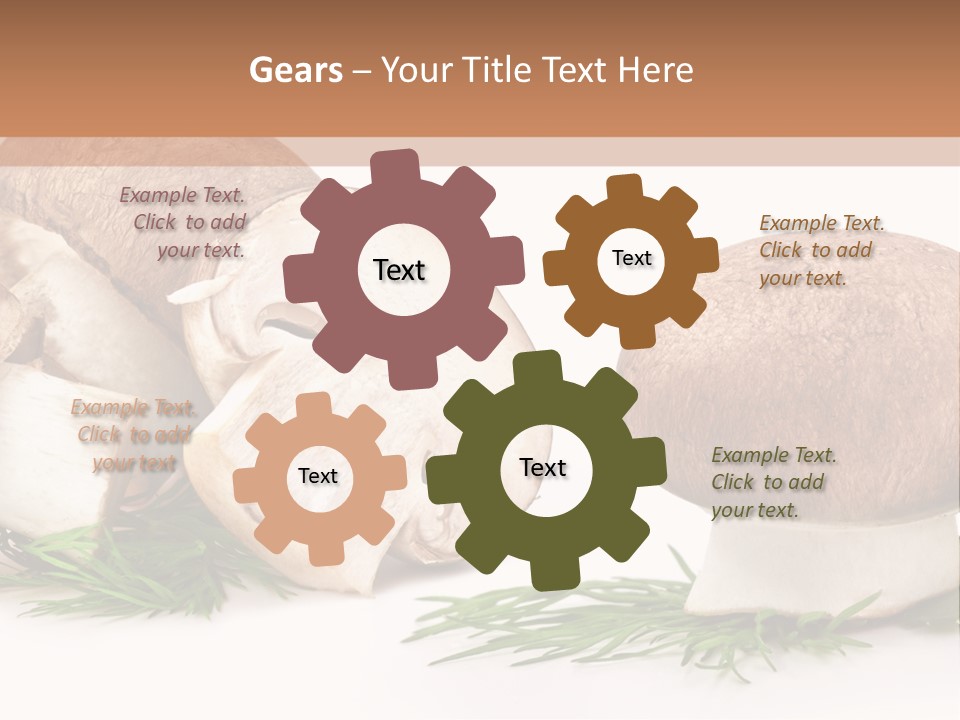 Parsley Meal Composition PowerPoint Template