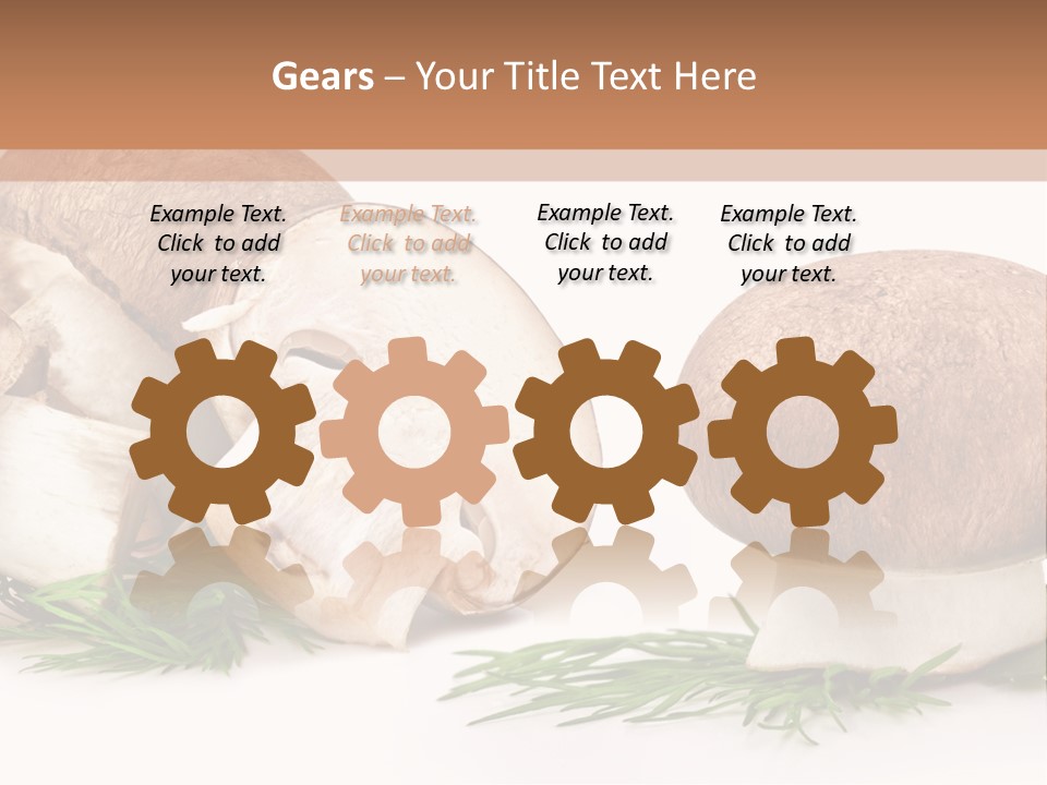 Parsley Meal Composition PowerPoint Template