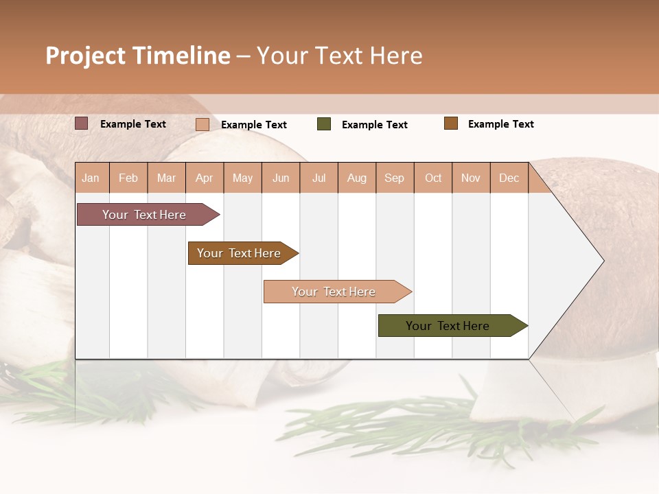 Parsley Meal Composition PowerPoint Template