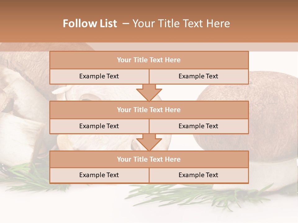 Parsley Meal Composition PowerPoint Template