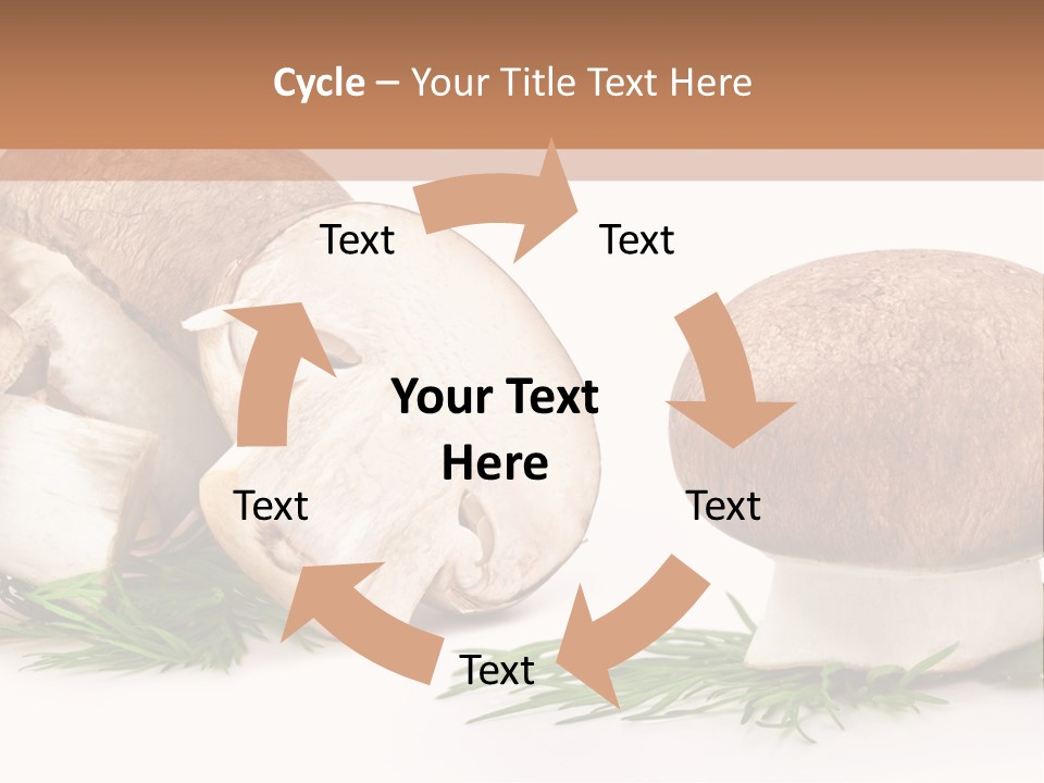 Parsley Meal Composition PowerPoint Template