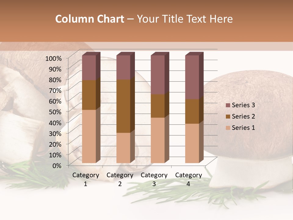 Parsley Meal Composition PowerPoint Template