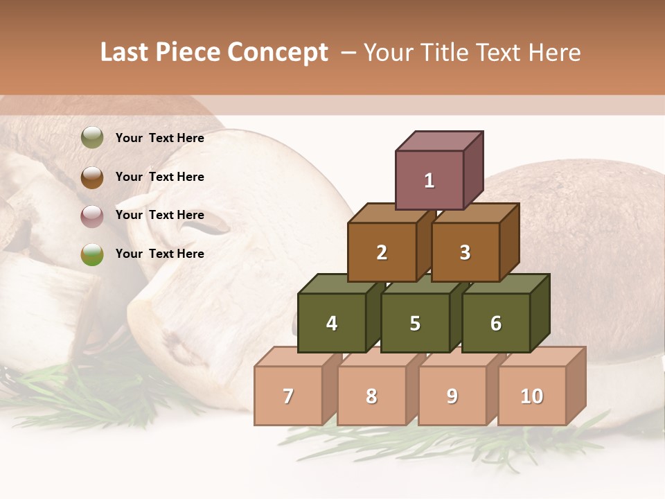 Parsley Meal Composition PowerPoint Template