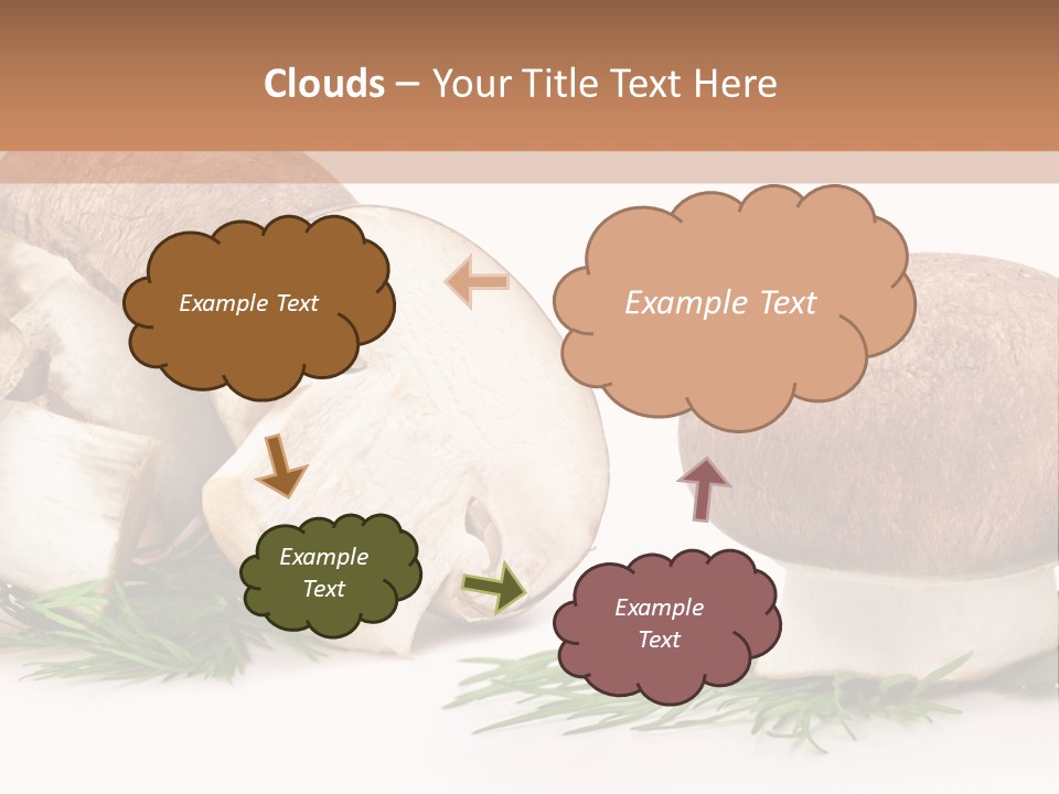 Parsley Meal Composition PowerPoint Template