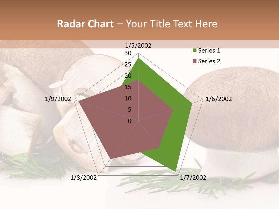 Parsley Meal Composition PowerPoint Template