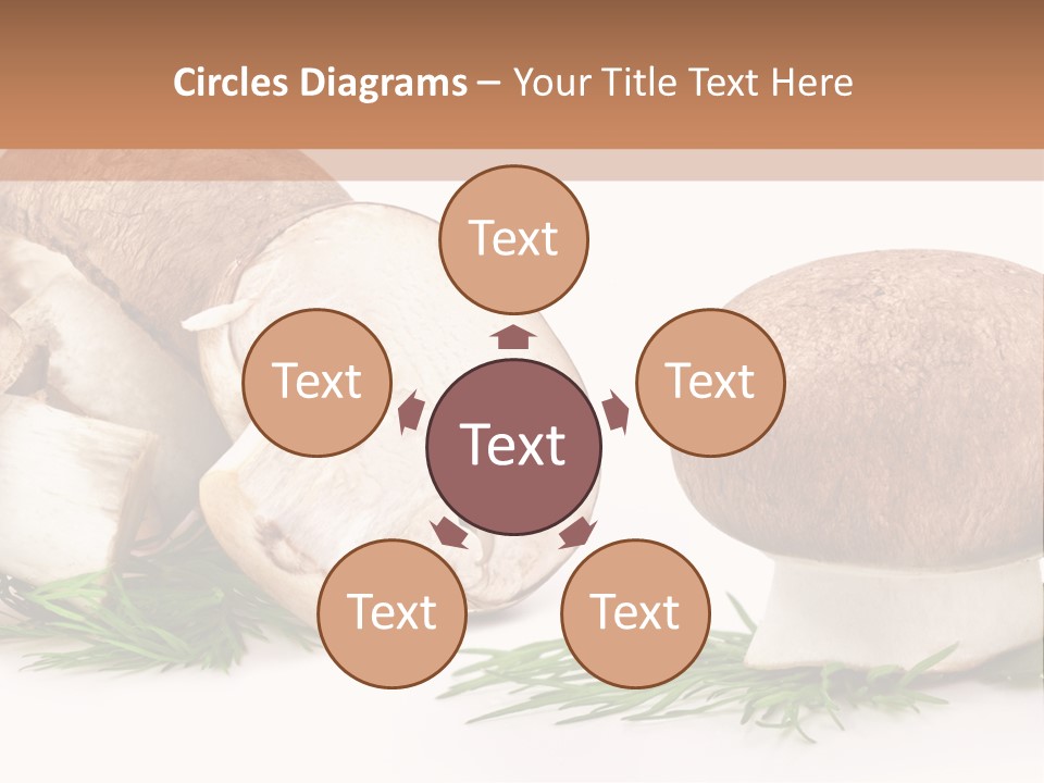 Parsley Meal Composition PowerPoint Template
