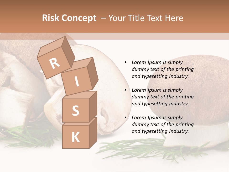 Parsley Meal Composition PowerPoint Template