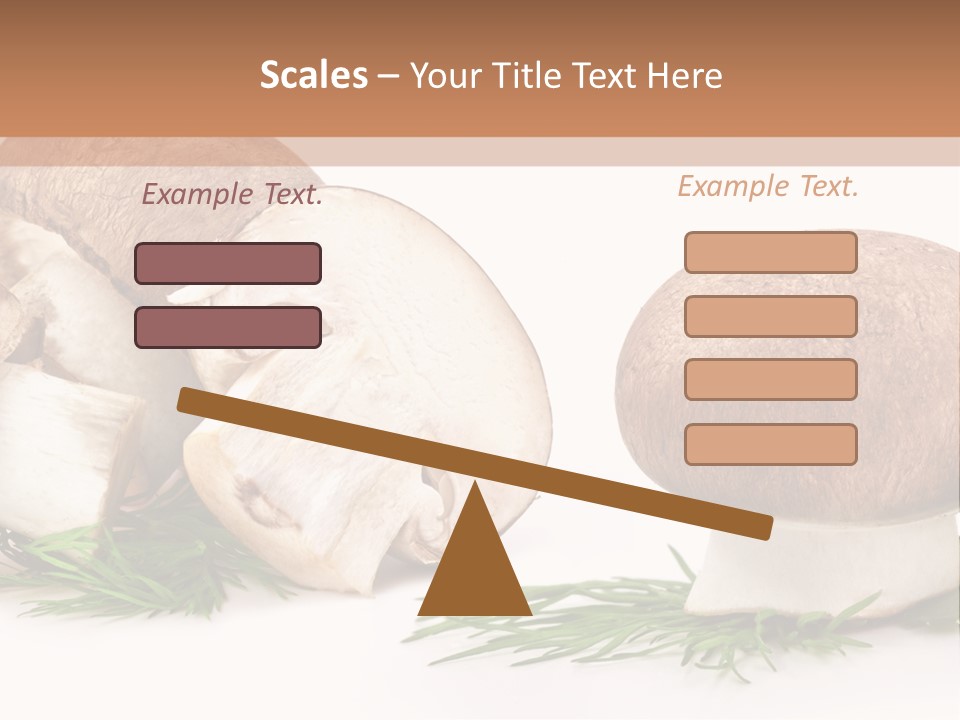 Parsley Meal Composition PowerPoint Template