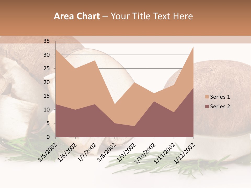 Parsley Meal Composition PowerPoint Template