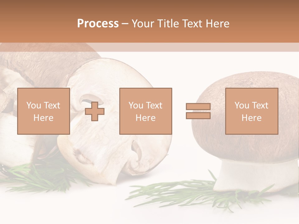 Parsley Meal Composition PowerPoint Template