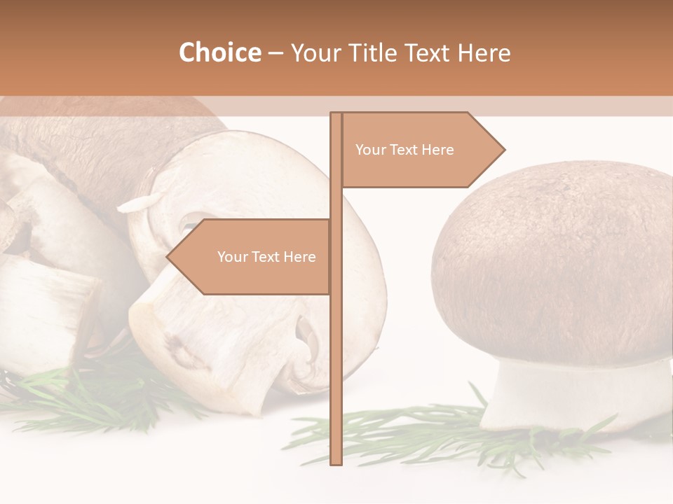 Parsley Meal Composition PowerPoint Template