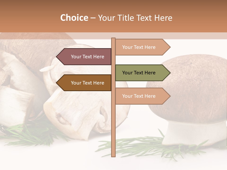 Parsley Meal Composition PowerPoint Template
