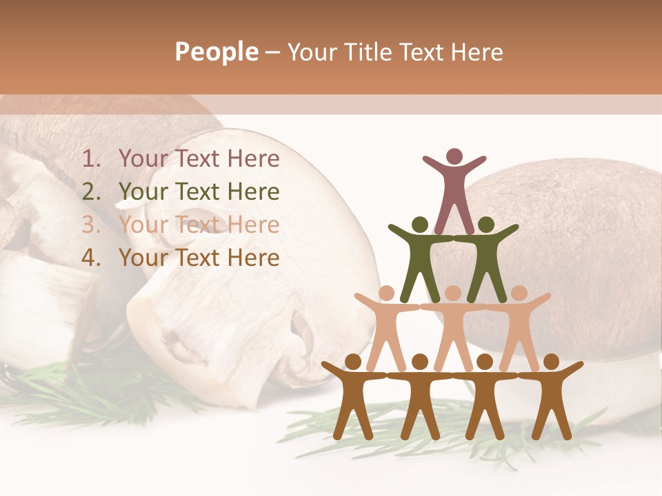 Parsley Meal Composition PowerPoint Template