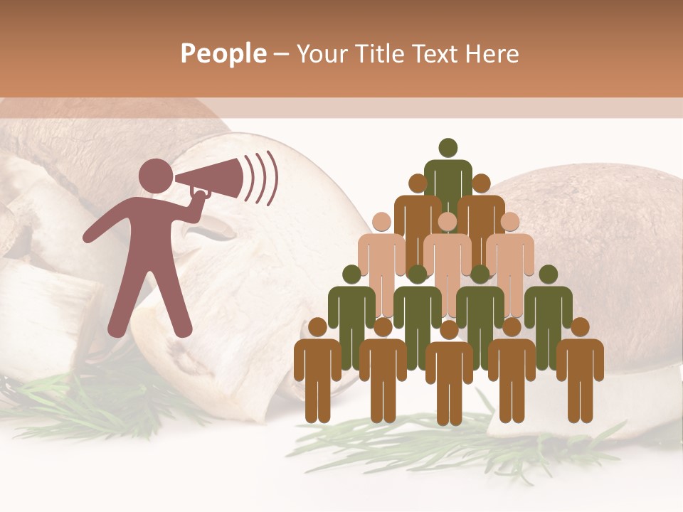 Parsley Meal Composition PowerPoint Template