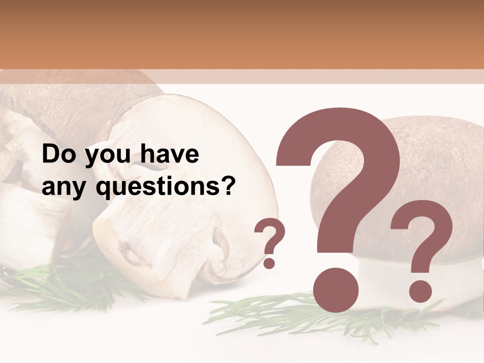 Parsley Meal Composition PowerPoint Template